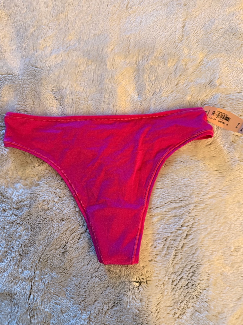 BRAND NEW WITH TAGS ATTACHED. 
Victoria’s Secrets Hot Pink Panties.
Size Small